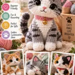 From Yarn to Meow: Free Step-by-Step Crochet Pattern 3 From Yarn to Meow: Crocheting Your Own Cute Cat