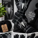 How to Crochet Awesome Black Suit Spiderman Fingerless Glove – Easy Step-by-Step Tutorial 3 How to Crochet Awesome Black Suit Spiderman Fingerless Glove