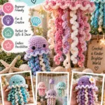 Unique Jellyfish Free Crochet Patterns – Easy Jellyfish Amigurumi 3 Unique Jellyfish Free Crochet Patterns – Easy Jellyfish Amigurumi & Home Decor